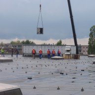 Modernizacja Centrum Handlu Hurtowego Selgros w Szczecinie.
Dostawa central klimatyzacyjnych na dach obiektu - 2013r.