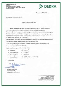 DEKRA Referencje